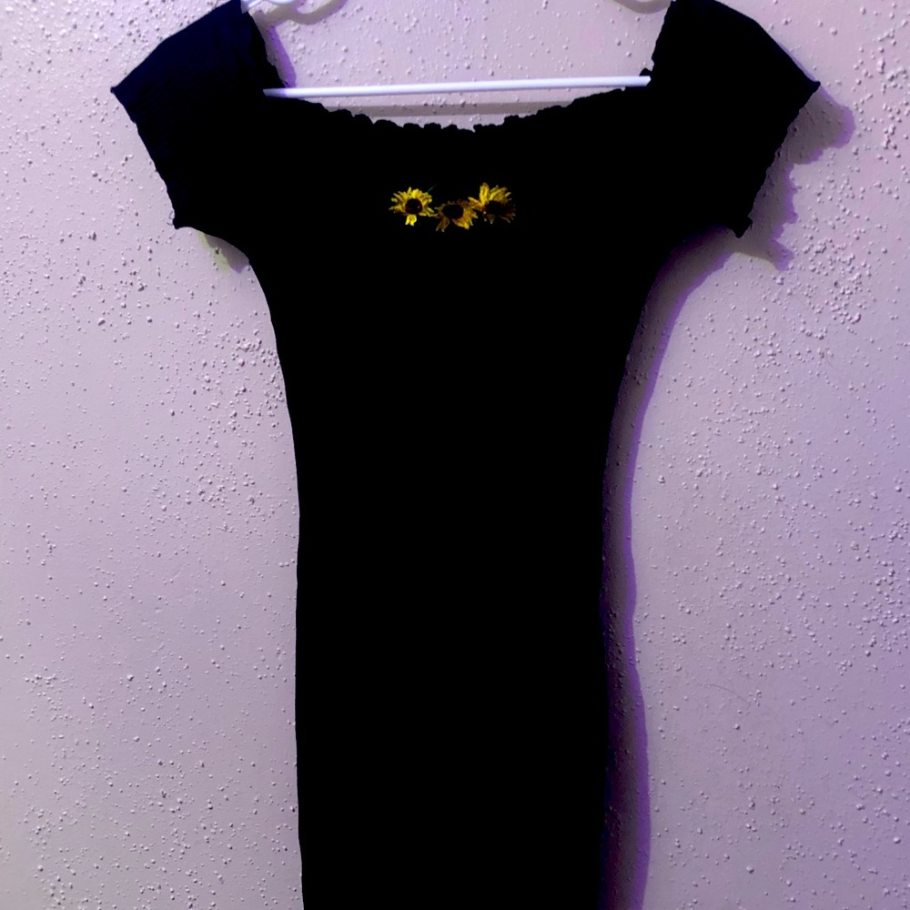 Off the shoulder dress